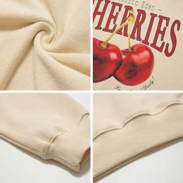 Unisex Aelfric Eden Cherry Graphic Hoodie for Streetwear