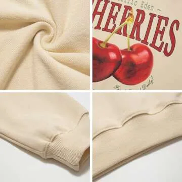 Unisex Aelfric Eden Cherry Graphic Hoodie for Streetwear