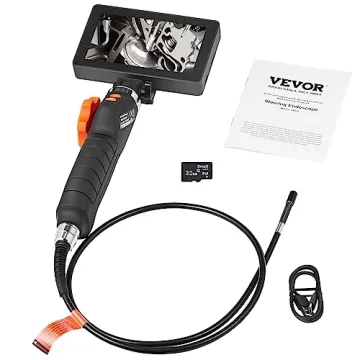VEVOR Articulating Borescope Camera with HD Display
