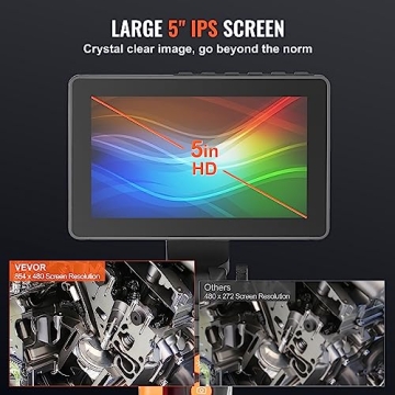 VEVOR Articulating Borescope Camera with HD Display