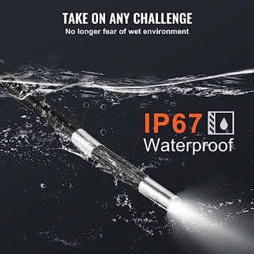 VEVOR Articulating Borescope Camera with HD Display