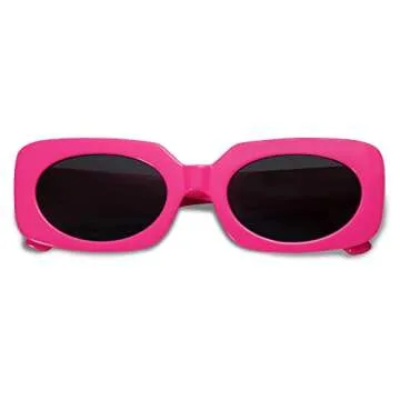 VANLINKER Rectangle Sunglasses - Retro Chic UV400 Protection