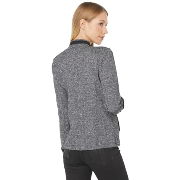 Tommy Hilfiger Band Jacket Marled Black Multi SM (US 4-6)