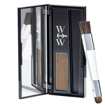 COLOR WOW Root Cover Up, Light Brown – Instant Grey Coverage and Temporary Touch-Up, Water and Sweat Resistant, No mess Award-Winning Formula