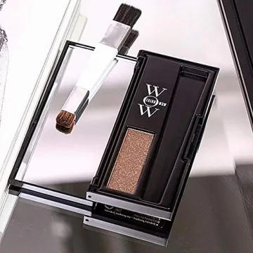 COLOR WOW Root Cover Up, Light Brown – Instant Grey Coverage and Temporary Touch-Up, Water and Sweat Resistant, No mess Award-Winning Formula