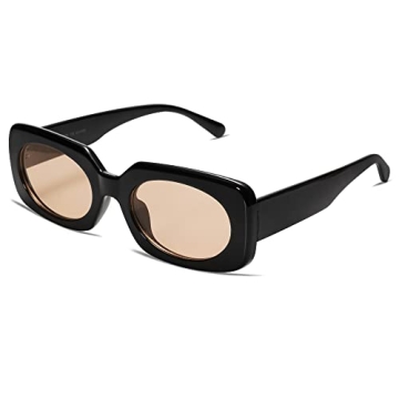 VANLINKER Rectangle Sunglasses for Women Retro Trendy Fashion Eyewear Narrow Thin Square Frame UV400...