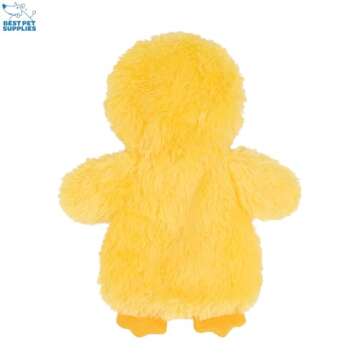 Best Pet Supplies Chicken Crinkle Plush Dog Toys for Interactive Play, Puppy and Senior Indoor Play,...