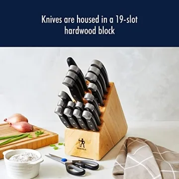 HENCKELS 20-Piece Knife Set for Culinary Excellence