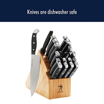 HENCKELS 20-Piece Knife Set for Culinary Excellence