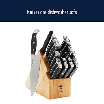 HENCKELS 20-Piece Knife Set for Culinary Excellence