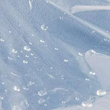 JMU 225PCS Dental Half Chair Cover, 24" x 27.5" Disposable Clear Plastic Sleeve Protector