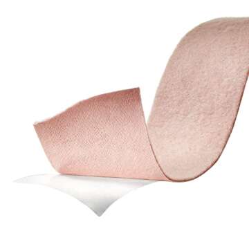 Health and Household Moleskin, 24-Hr Foot Relief, Foot Pain No More (2-Rolls)