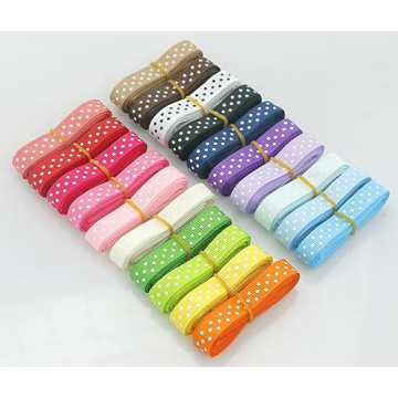 Bright and Durable Grosgrain Ribbons for Crafting 40 Yards