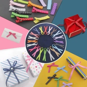 Bright and Durable Grosgrain Ribbons for Crafting 40 Yards