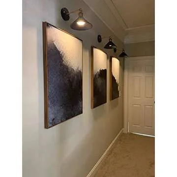 KAYYELAMP Wireless Vintage Wall Sconce - Remote Control & Stylish