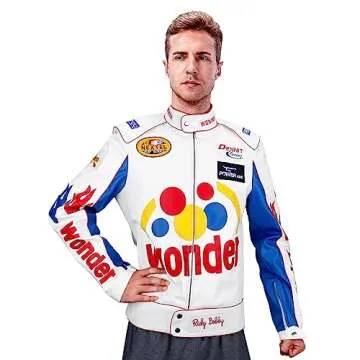 Ricky Bobby Racing Costume Jacket for Men and Women