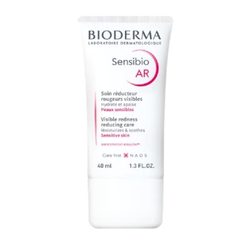Bioderma Sensibio AR Cream - Redness Relief for Sensitive Skin, Hydrating Lotion
