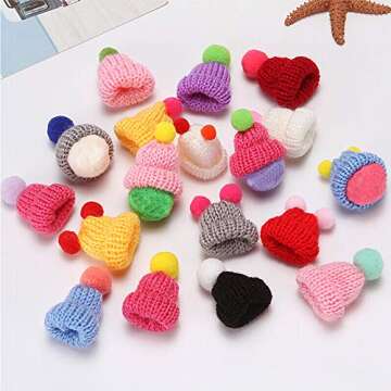 Pom Poms 500 PCS 1 Inch Assorted Pompoms Multicolor Arts and Crafts Fuzzy Pom Poms Balls for DIY Creative Crafts Decorations, Kids Craft Project, Home Party Holiday Decorations