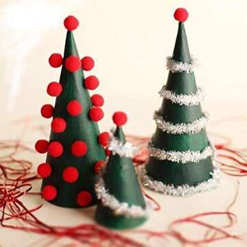 Pom Poms 500 PCS 1 Inch Assorted Pompoms Multicolor Arts and Crafts Fuzzy Pom Poms Balls for DIY Creative Crafts Decorations, Kids Craft Project, Home Party Holiday Decorations