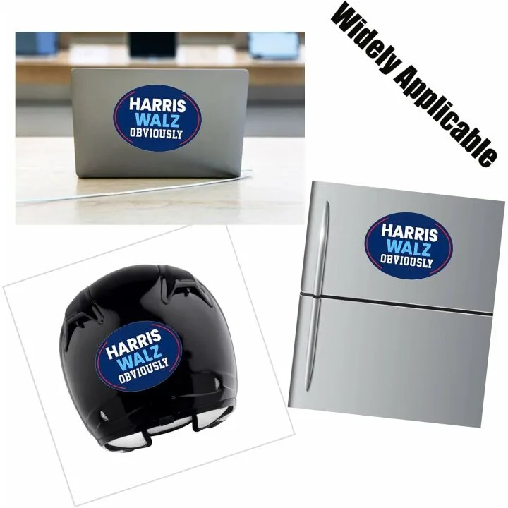 Harris Walz 2024 Bumper Sticker Pack - 10 pcs