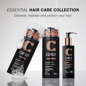 Truss Curly Shampoo for Defined Waves and Frizz Control