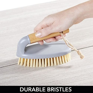 Eco-Friendly Bamboo Cleaning Brushes Set of 3 for Home Use