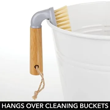 Eco-Friendly Bamboo Cleaning Brushes Set of 3 for Home Use