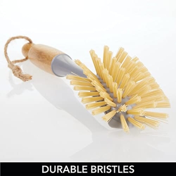 Eco-Friendly Bamboo Cleaning Brushes Set of 3 for Home Use