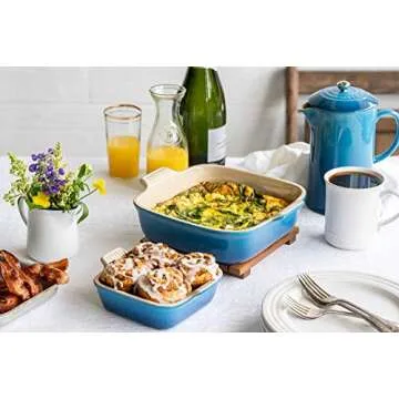 Le Creuset Stoneware French Press, 34 oz., Marseille