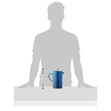 Le Creuset Stoneware French Press, 34 oz., Marseille