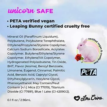 Lime Crime Wet Cherry Lip Gloss Extra Poppin - High Shine