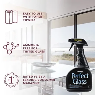 HOPE'S Perfect Glass Cleaner - Streak-Free and Safe