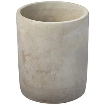 Mud Pie Concrete Utensils Crock, Gray (4584006)