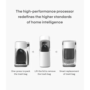 TOWNEW T3 Slim Automatic Touchless Trash Can with Self-Sealing