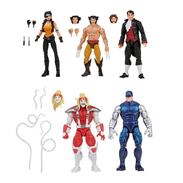 Marvel Legends Wolverine 5-Pack for Collectors and Kids