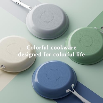Redchef Ceramic Non-Stick Frying Pans Set for Healthy Cooking