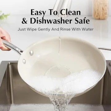 Redchef Ceramic Non-Stick Frying Pans Set for Healthy Cooking