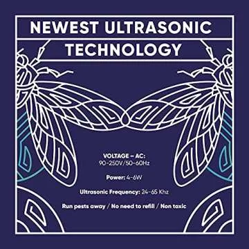 BRISON Ultrasonic Pest Repellent for Home Protection