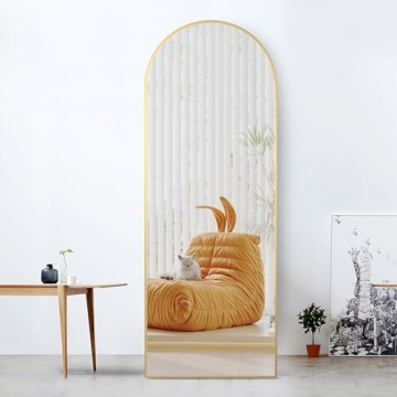 Stylish RACHMADES Full Body Mirror - 65" x 22" Elegant Design