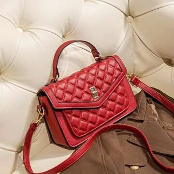 Stylish MBDFUT Crossbody Bags for Women - Quilted Elegance
