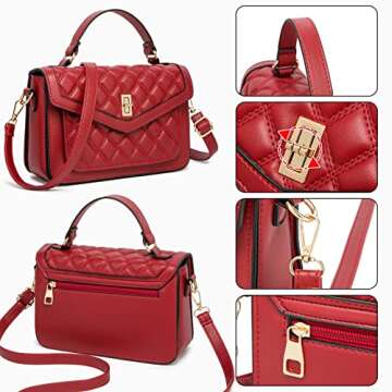 Stylish MBDFUT Crossbody Bags for Women - Quilted Elegance