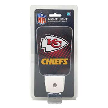 NFL Kansas City Chiefs Team Night Light - Perfect for Fans
