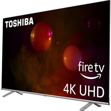 TOSHIBA 50-inch Class C350 Series LED 4K UHD Smart Fire TV (50C350KU, 2021 Model)