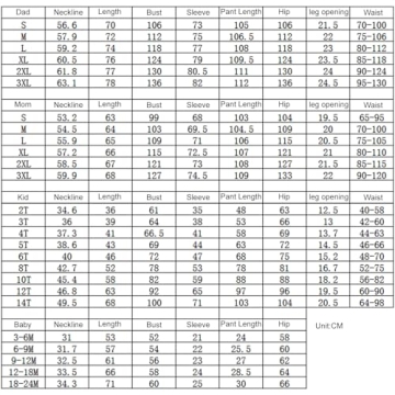 Matching Family Christmas Pajamas Sets for Everyone