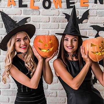 Punk Leather Choker Necklace Set for Stylish Women