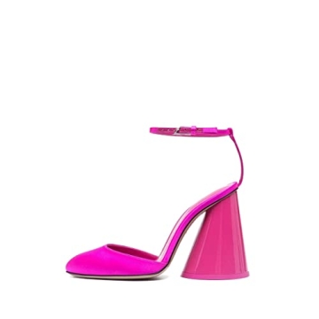 Keleimusi Cylindrical Block Heeled Sandals - Chic Elegance with Comfort