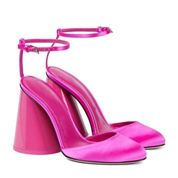 Keleimusi Stylish Block Heeled Sandals for Women