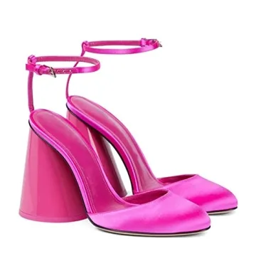 Keleimusi Stylish Block Heeled Sandals for Women