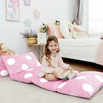 Butterfly Craze Kids Floor Pillow Lounger - Cozy Comfort