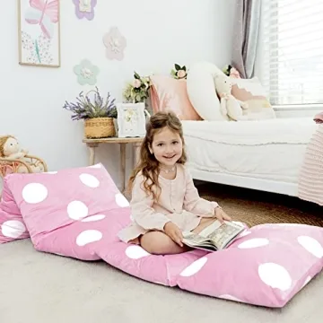 Butterfly Craze Kids Floor Pillow Lounger - Cozy Comfort